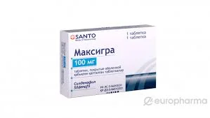 МАКСИГРА ТАБ. П.П.О. 100МГ №1