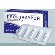 ПРОКТАЛУРОН ГИАЛУРОНОВАЯ КИСЛОТА СВЕЧИ РЕКТАЛЬНЫЕ 5МГ №10