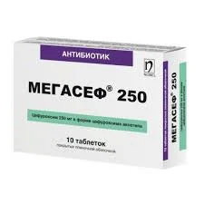 МЕГАСЕФ 250МГ №10