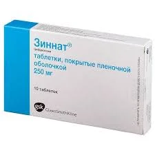 ЗИННАТ ТАБ. 250МГ №10