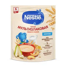 ДП НЕСТЛЕ КАША МОЛ МУЛЬТИЗЛАК ГРУША,ПЕРСИК 200Г