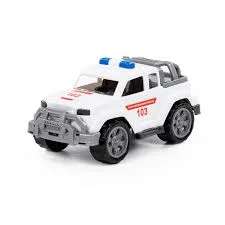 ИГРУШКА АВТОМОБИЛЬ ЛЕГИОНЕР МИНИ СКОРАЯ ПОМОЩЬ В СЕТОЧКЕ ПОЛЕСЬЕ 84705