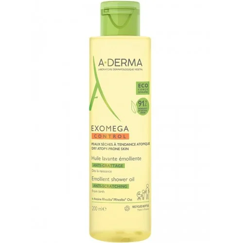 А-ДЕРМА EXOMEGA D.E.F.I CONTROL МАСЛО Д/ДУША 200 МЛ