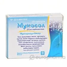 МУКОСОЛ 375МГ №20
