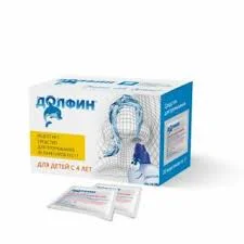 ДОЛФИН СРЕДСТВО Д/ПРОМЫВАНИЯ НОСОВОЙ ПОЛОСТИ №30 1Г ДЛЯ ДЕТЕЙ