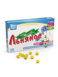 ЛЬНЯНОЕ МАСЛО 250МГ №120 РЕАЛКАПС