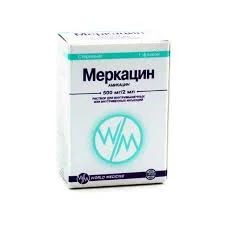 МЕРКАЦИН 500МГ/2МЛ №1