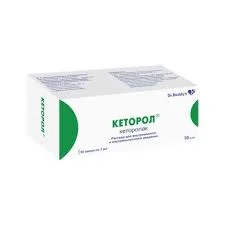 КЕТОРОЛ Р-Р В/В И В/М 30МГ/МЛ 1МЛ №10