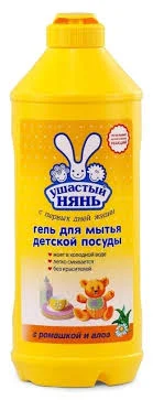 УШАСТЫЙ НЯНЬ ГЕЛЬ Д/МЫТЬЯ ДЕТ ПРИНАДЛЕЖНОСТЕЙ 500МЛ