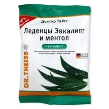 ДР. ТАЙСС ЛЕДЕНЦЫ ЭВКАЛИПТ-МЕНТОЛ-ВИТАМИН С 75Г