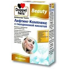 ДОППЕЛЬГЕРЦ БЬЮТИ ЛИФТИНГ-КОМПЛЕКС С ГИАЛУРОНОВОЙ КИСЛОТОЙ КАПС. №30 БАД