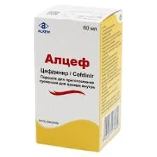 АЛЦЕФ СУСП. 125МГ/5МЛ