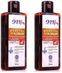 911 ШАМПУНЬ ЛУКОВЫЙ ОТ ВЫПАДЕНИЯ ВОЛОС И ОБЛЫСЕНИЯ С КРАСНЫМ ПЕРЦЕМ 150МЛ_ТНТ