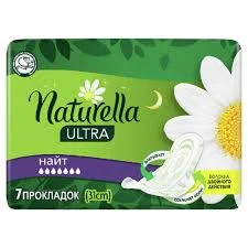 ПРОКЛАДКИ НАТУРЕЛЛА УЛЬТРА НАЙТ №7 РОМАШКА