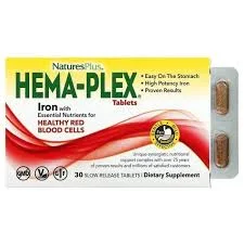 HEMA-PLEX ЖЕЛЕЗО 85МГ №30