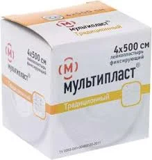 ПЛАСТЫРЬ МУЛЬТИПЛАСТ ТКАН 4Х500СМ
