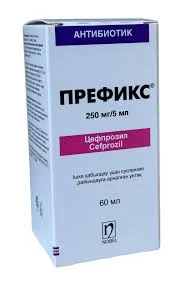 ПРЕФИКС 250МГ/5МЛ 60МЛ
