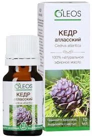 МАСЛО ЭФИРНОЕ КЕДРОВОЕ 10МЛ ОЛЕОС