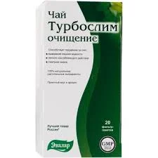 ТУРБОСЛИМ ЧАЙ ОЧИЩЕНИЕ 2Г №20 БАД_ЭВР