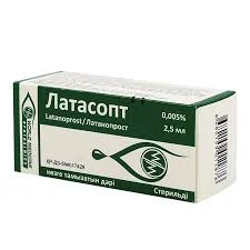 ЛАТАСОПТ 0,5% 2,5МЛ