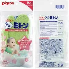 PIGEON РУКАВИЧКА ДЛЯ КУПАНИЯ МАЛЫША