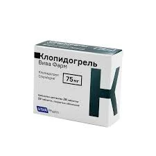 КЛОПИДОГРЕЛЬ ТАБ. 75МГ №28_ВВФ
