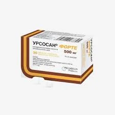 УРСОСАН ФОРТЕ ТАБ. 500МГ №30
