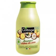 COTTAGE МОЛОЧКО Д/ДУША УВЛАЖН. "АНАНАС И КОКОС" 250 ГР