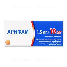 АРИФАМ 1,5/10МГ №30