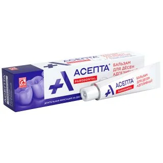 АСЕПТА БАЛЬЗАМ Д/ДЕСЕН АДГЕЗИВНЫЙ 10Г