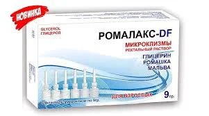 РОМАЛАКС-DF ГЛИЦЕРИНОВАЯ МИКРОКЛИЗМА С РОМАШКОЙ И ПРОСВИРНИКОМ Д/ВЗРОСЛЫХ 9Г