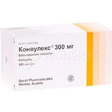 КОНВУЛЕКС ТАБ.ПРОЛОНГ.П.П.О. 300МГ №100