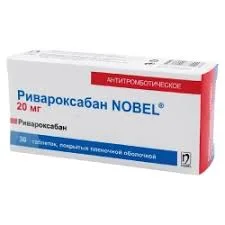 РИВАРОКСАБАН NOBEL (РИВАРОКС) ТАБ 20МГ №30