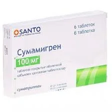 СУМАМИГРЕН ТАБ. П.О 100МГ №6
