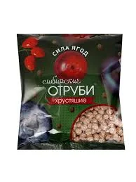 ОТРУБИ СИБИРСКИЕ ХРУСТЯЩИЕ "СИЛА ЯГОД" 100Г