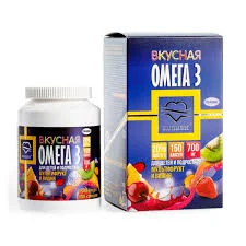 ОМЕГА 3 ВКУСНАЯ ДЛЯ ДЕТЕЙ И ПОДРОСТКОВ №150