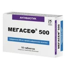 МЕГАСЕФ 500МГ №10