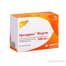 УРСОДЕКС ФОРТЕ КАПС 500МГ №30