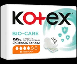ПРОКЛАДКИ КОТЕКС БИО КАРЕ НОРМАЛ 4 КАПЛИ №8
