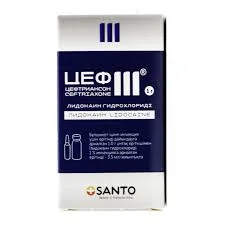 ЦЕФ III 1Г +ЛИДОКАИН