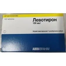 ЛЕВОТИРОН ТАБ. 100МКГ №100