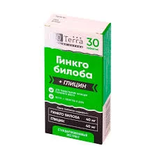 ГИНКГО БИЛОБА+ГЛИЦИН ТАБ. 200МГ №30