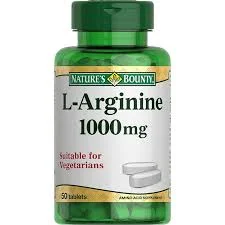 НЭЙЧЕС БАУНТИ L-АРГИНИН 1000 МГ №50