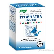 ТРОЙЧАТКА ЭВАЛАР САШЕ Д/ДЕТЕЙ 3,6Г №10_ЭВР