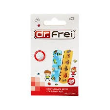 ПЛАСТЫРЬ Д/ДЕТЕЙ ТМ DR FREI 19*72 №20