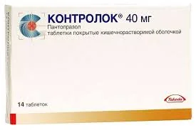 КОНТРОЛОК ТАБ. П.О 40МГ №14