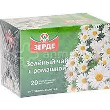 ЗЕЛЕНЫЙ ЧАЙ С РОМАШКОЙ Ф/Ч №20 ЗРД