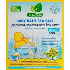 DR.TUTTELLE СОЛЬ Д/ВАНН ДЕТ. МОРСКАЯ С ЧЕРЕДОЙ 500Г