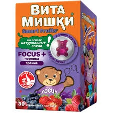 ВИТАМИШКИ ФОКУС+ ЧЕРНИКА ЗРЕНИЕ №30