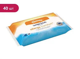 САЛФЕТКИ ВЛАЖНЫЕ КЛИНЕКС АНТИБАКТЕР. ALLERGY COMFORT №40